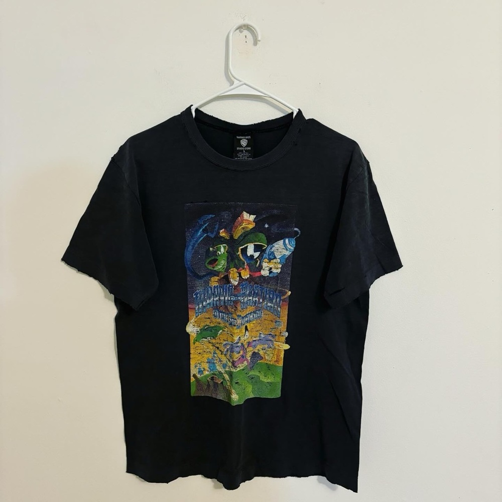 $150 Vintage 90s Marvin Martian In the 3rd Dimension movie tshirt